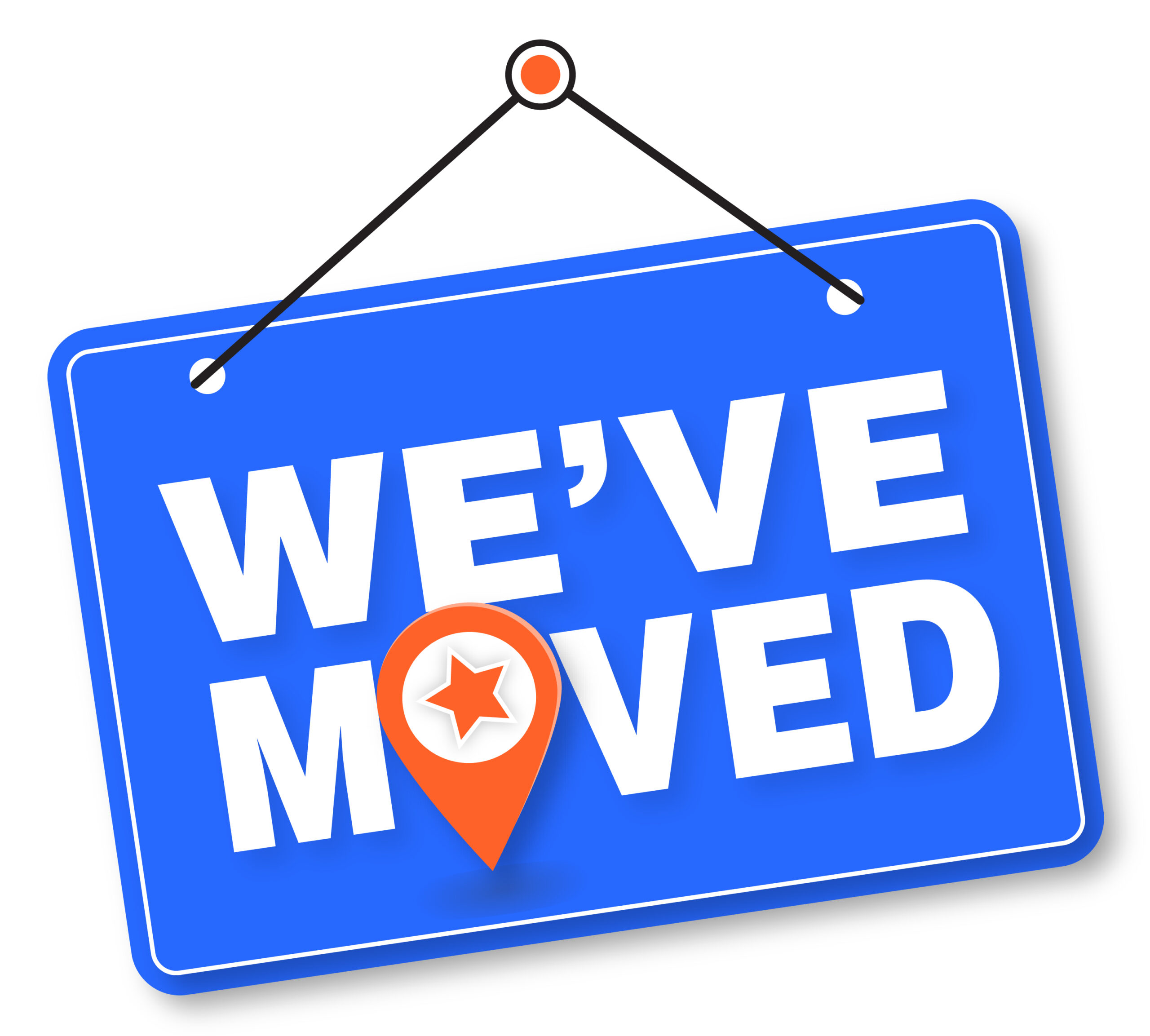 We've Moved